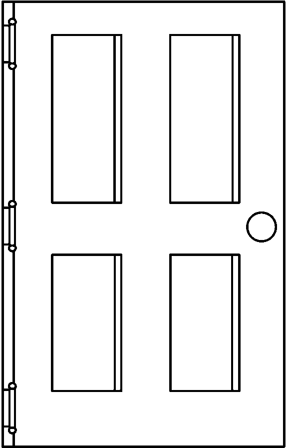 Door Clip Art Black And White