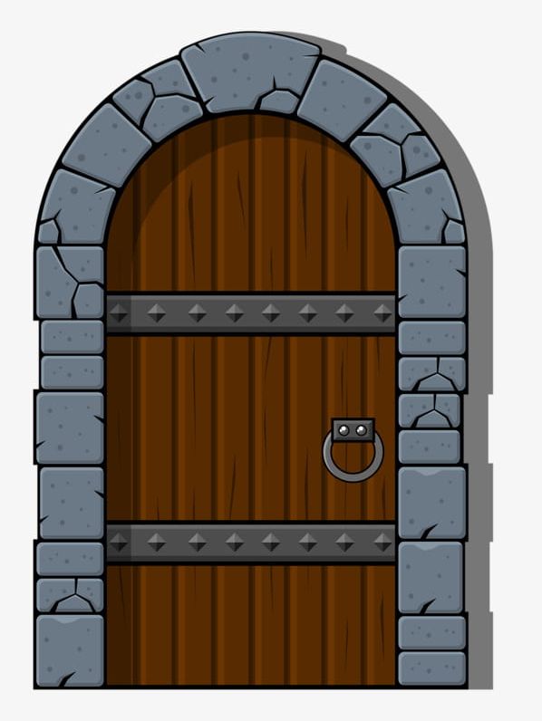 Castle door png.