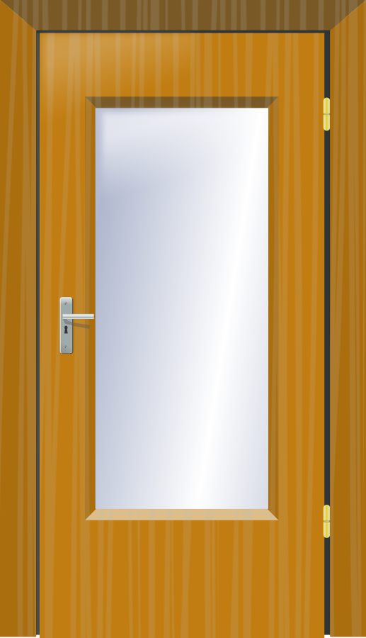 Door clip art at vector free