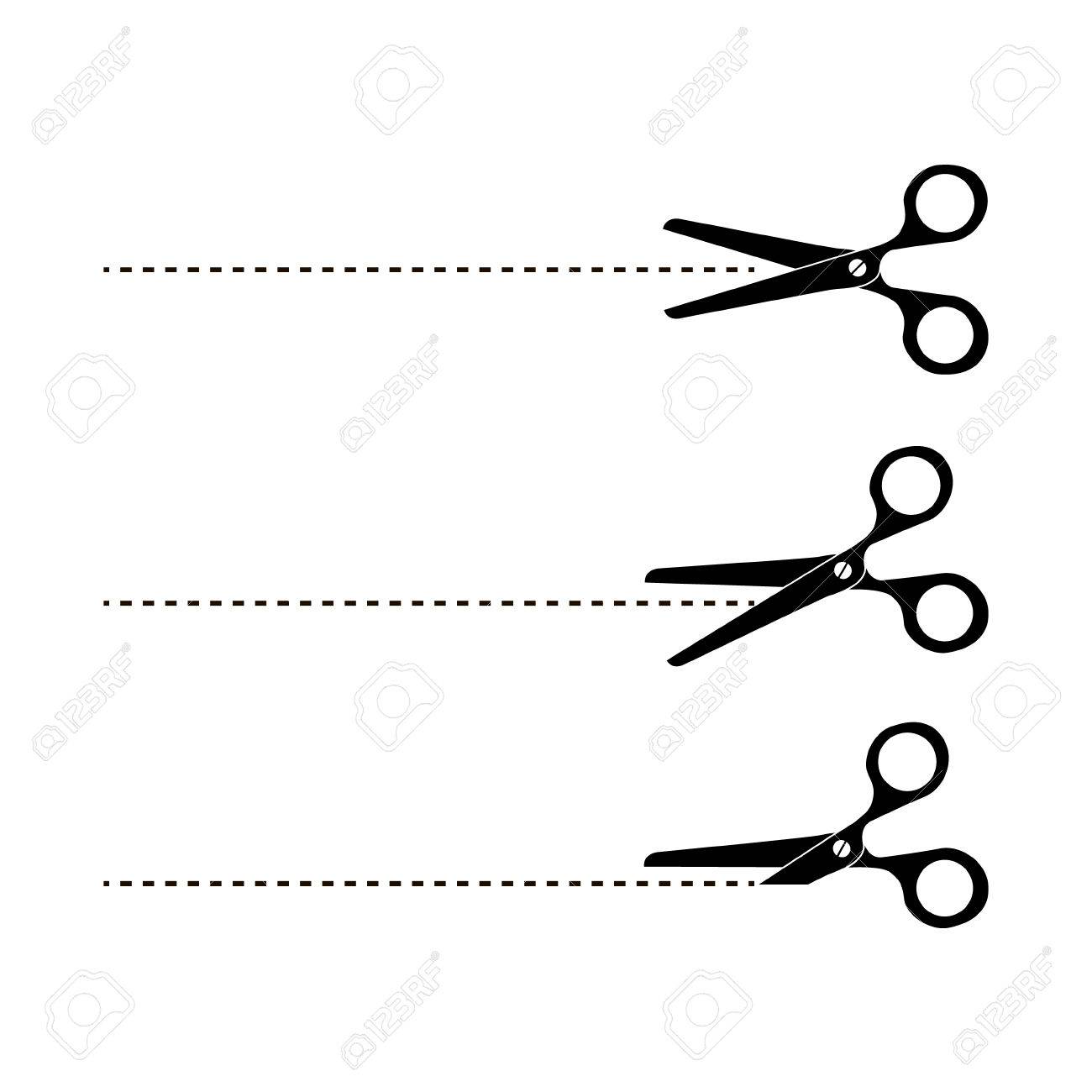 Free Scissor Clipart dotted line, Download Free Clip Art on