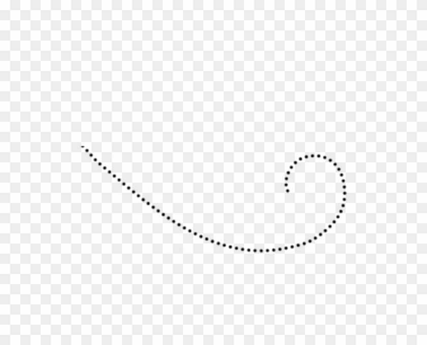 Dotted Line Swirl Png , Png Download
