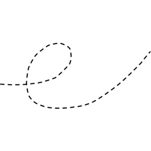 Dotted line clipart.