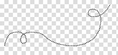 Lines, black dot line illustration transparent background