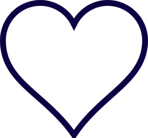 double heart clipart blue
