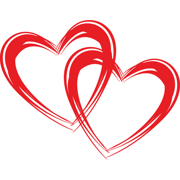 Heart clipart with.