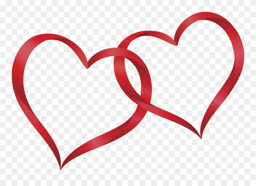 Interlocking Hearts Clip Art Pictures To Pin On Pinterest