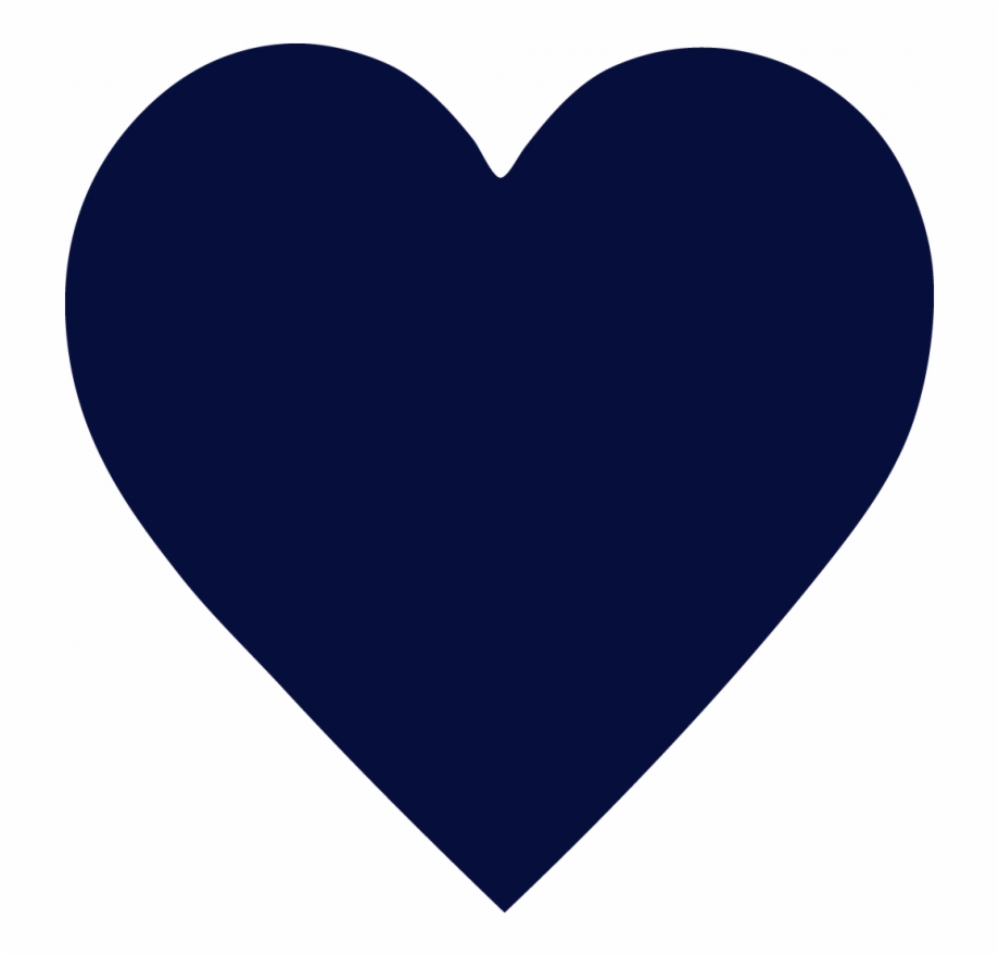 Navy Heart