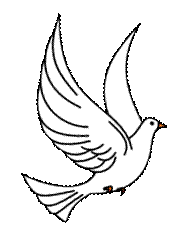 Flying dove clipart.