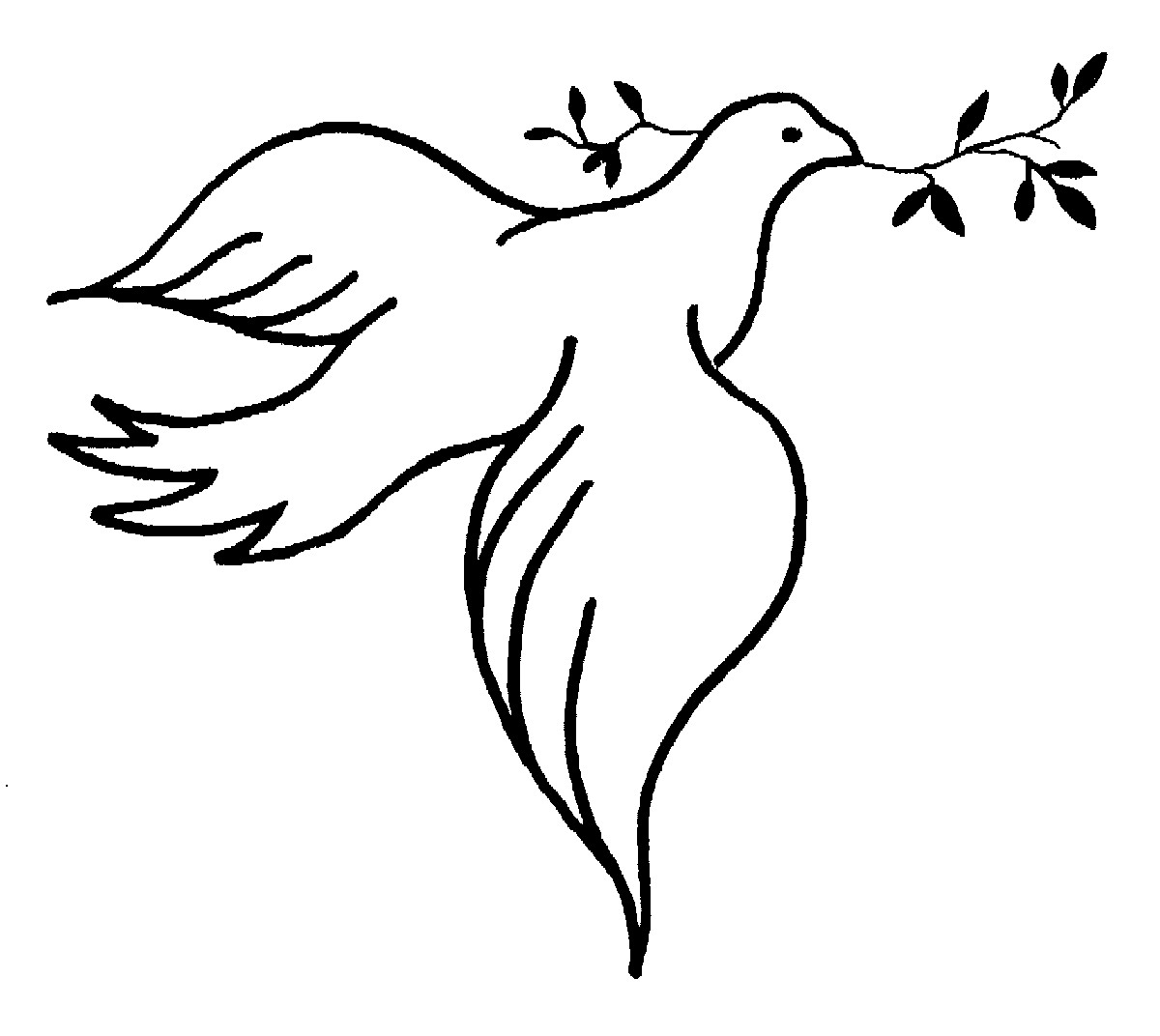 Religious Dove Clipart