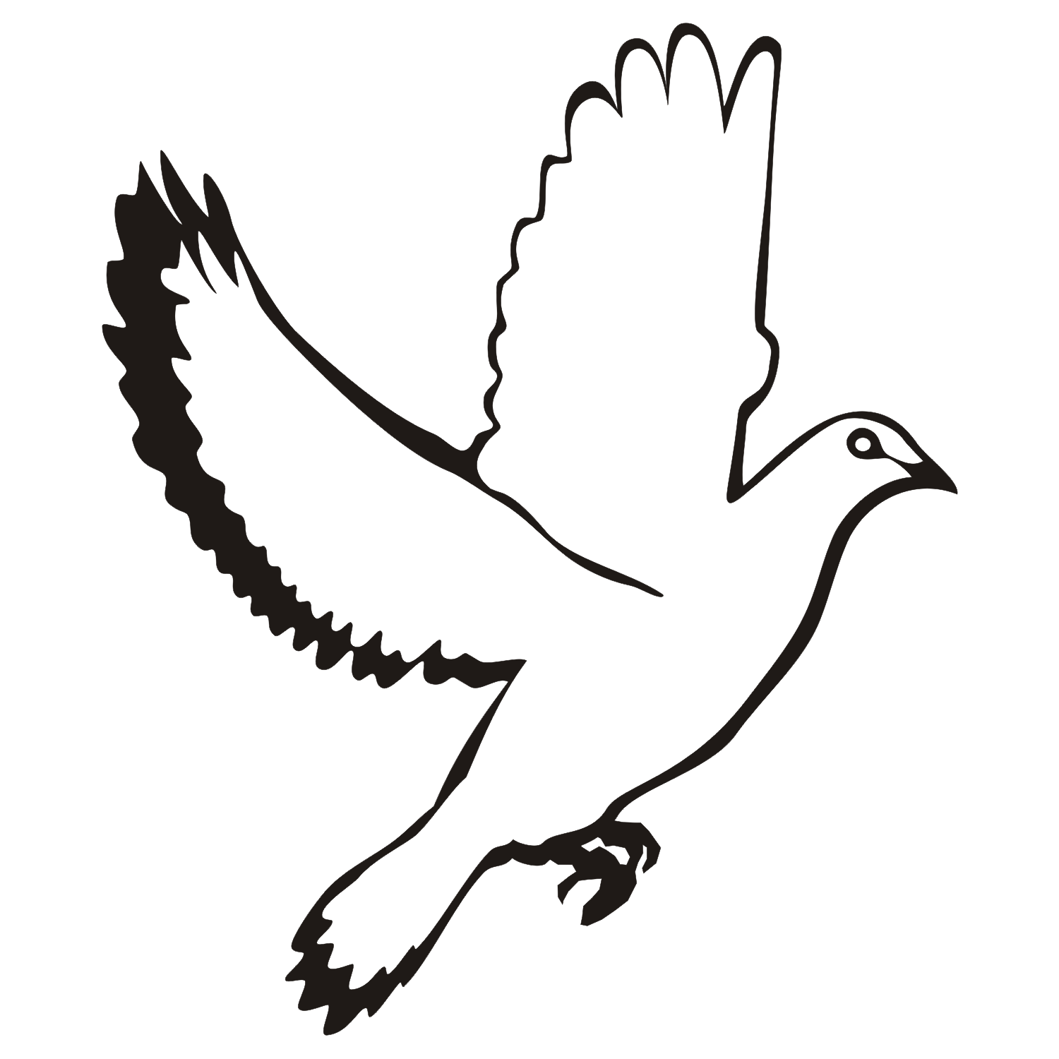 Free dove vector.