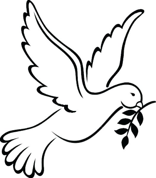 Dove clipart funeral.
