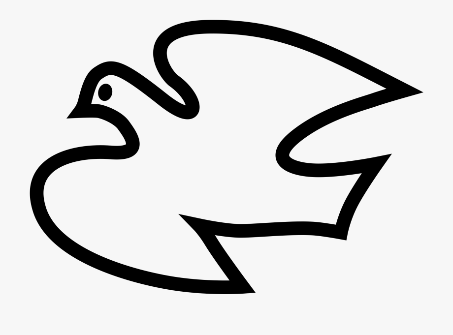 Simple dove icons.