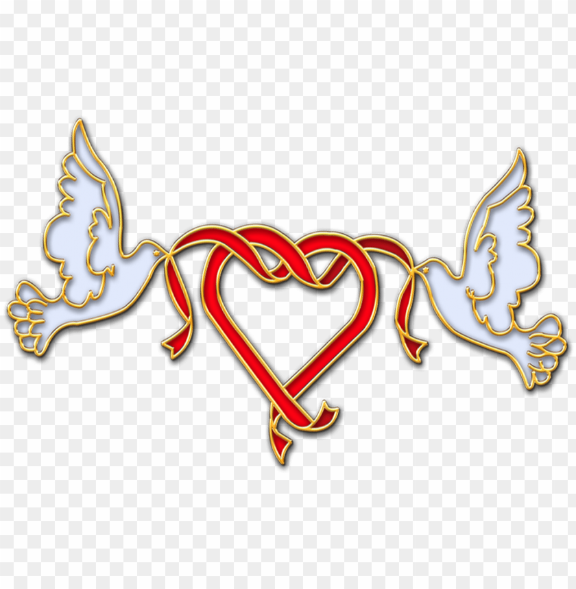 Wedding dove clipart png