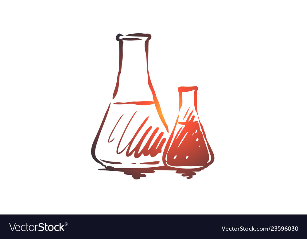 Chemistry flask science.