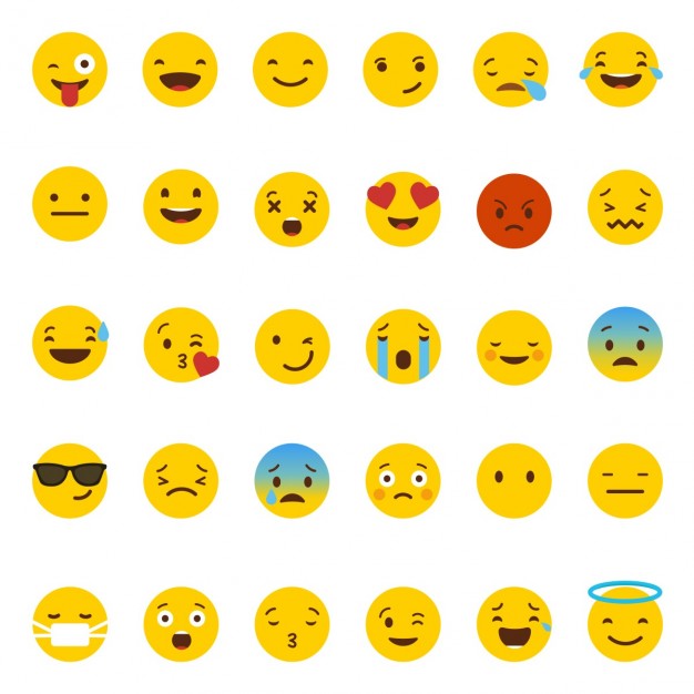 Whatsapp emoji vector.