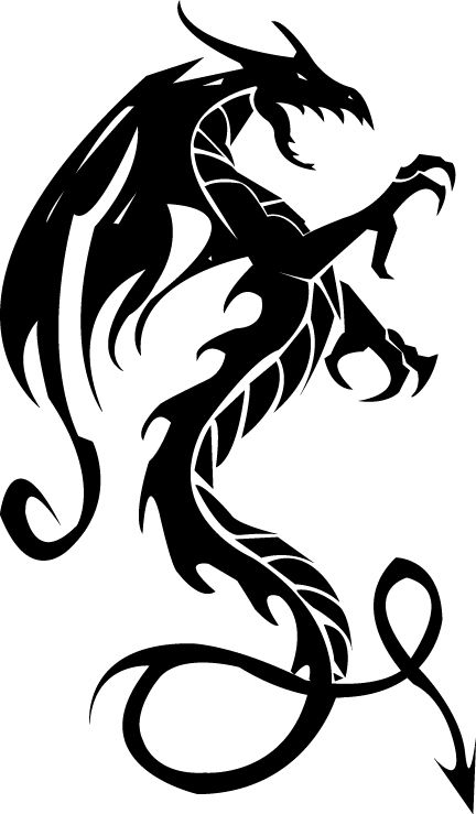 Dragon tattoo images.