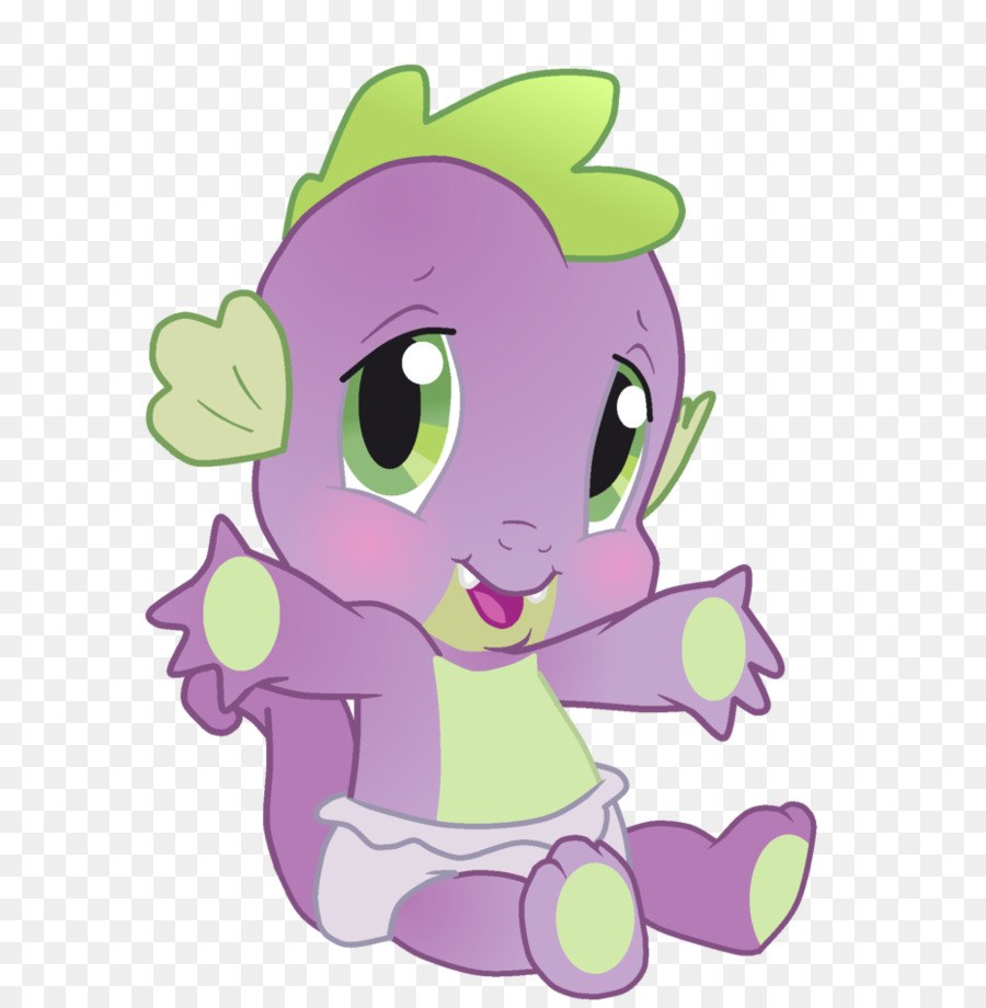 Spike Diaper Dragon Infant Clip art