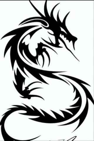 Free Black And White Dragon Pictures, Download Free Clip Art