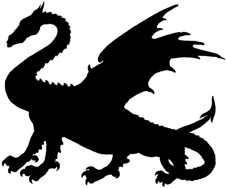 Game of thrones dragon silhouette free download clip art