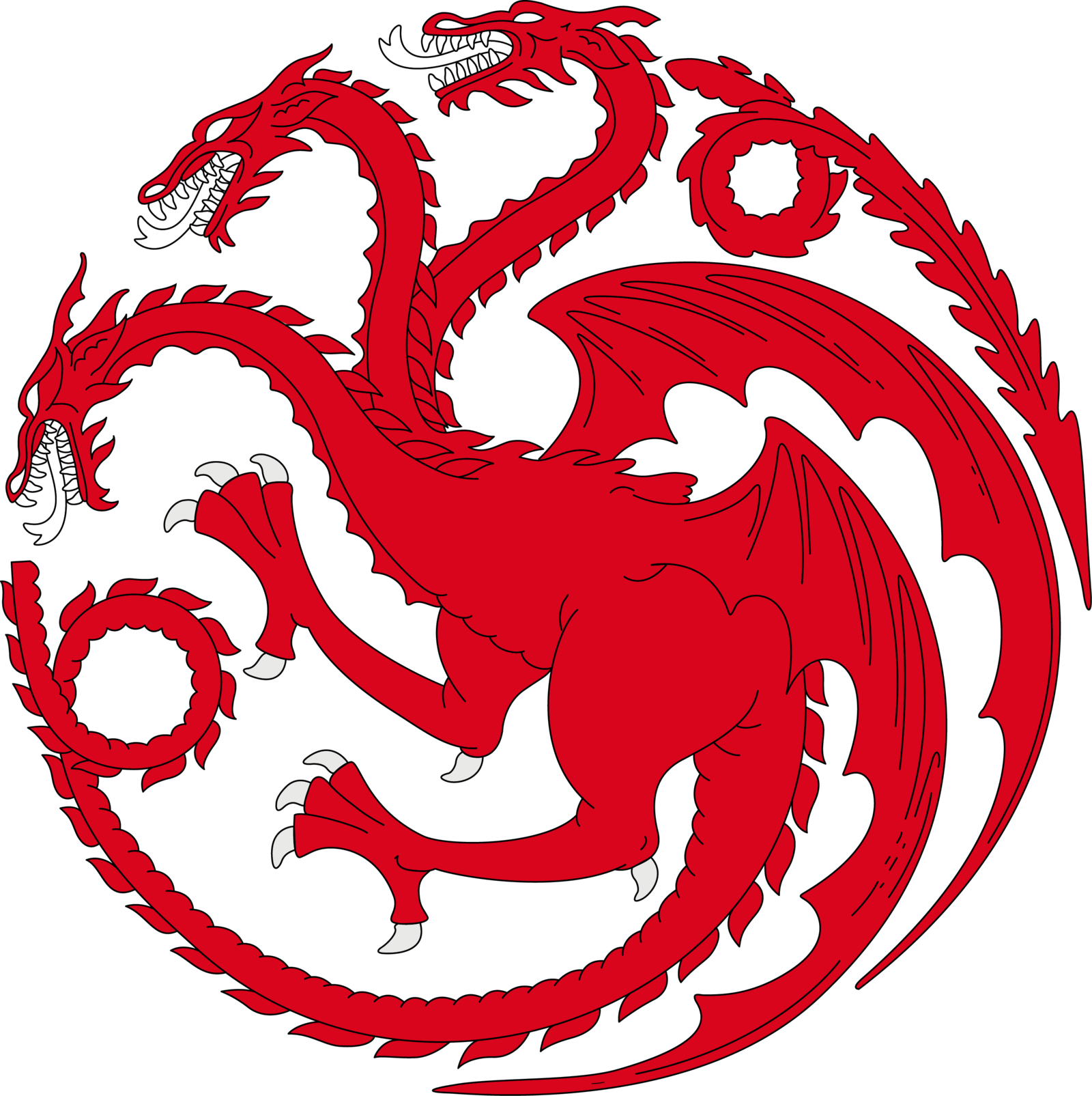 Game Of Thrones Dragon Clipart Black And White Library