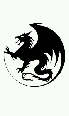 Best dragon silhouette.