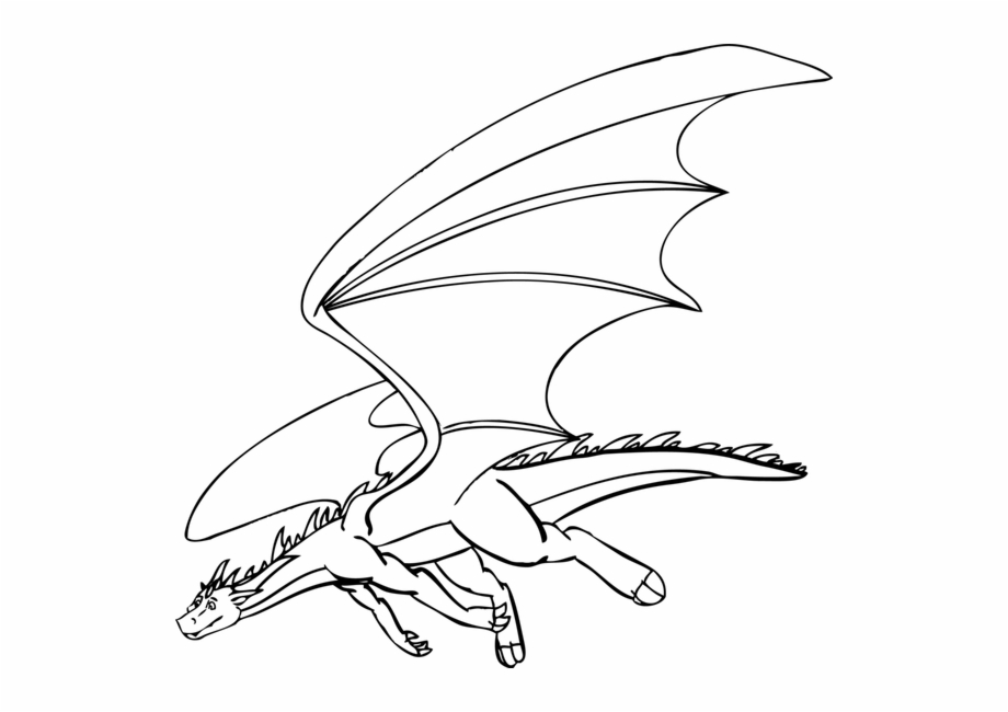 dragons clipart easy