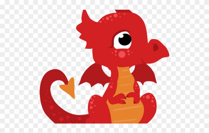 Little Dragon Clipart Color