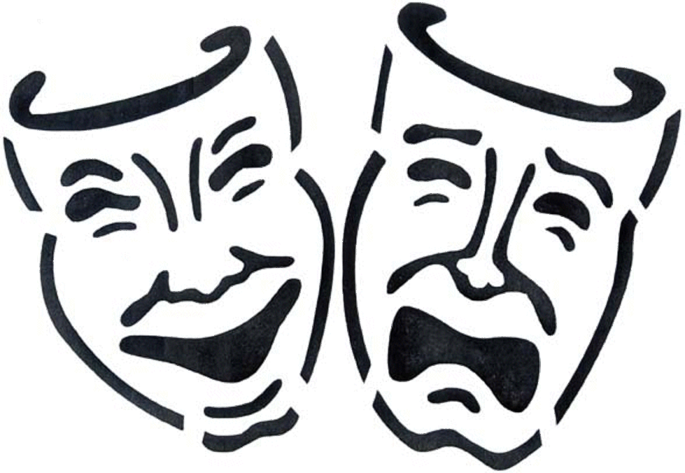 Broadway Clipart drama mask