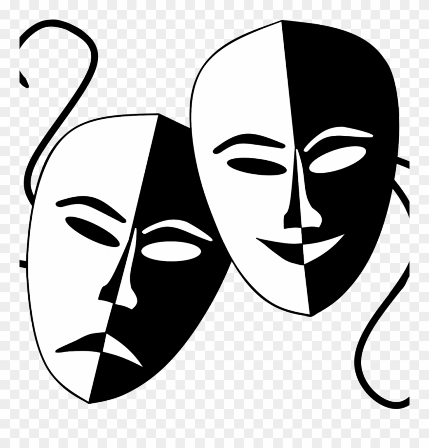 Comedy Tragedy Masks Png