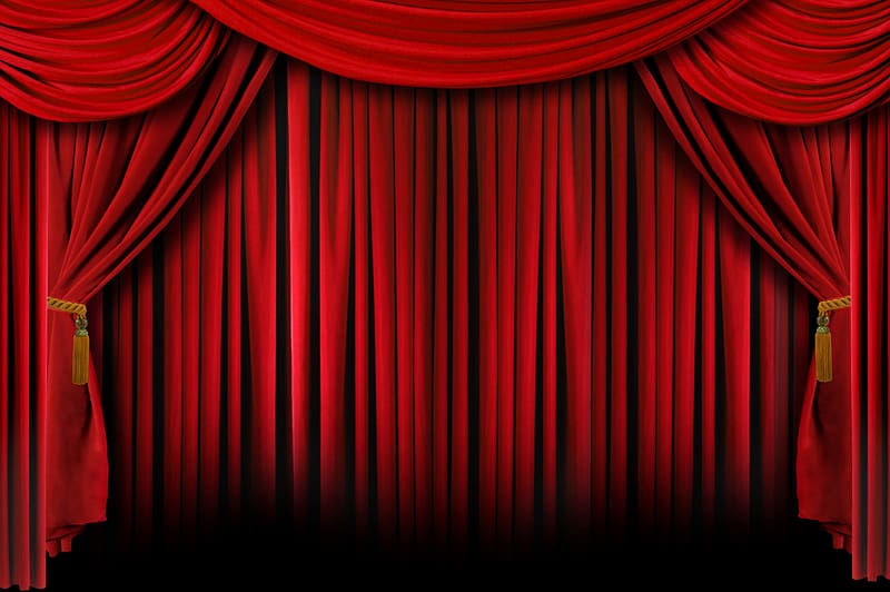 Drama clipart stage backdrop, Drama stage backdrop