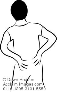 Clipart Illustration of Simple Line Drawing of a Man With