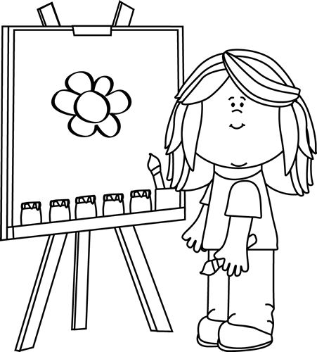 Clipart Black And White Drawing at GetDrawings