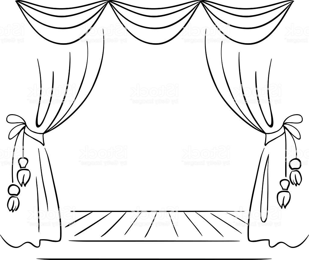 Best Free Stage Drawing Vector Pictures