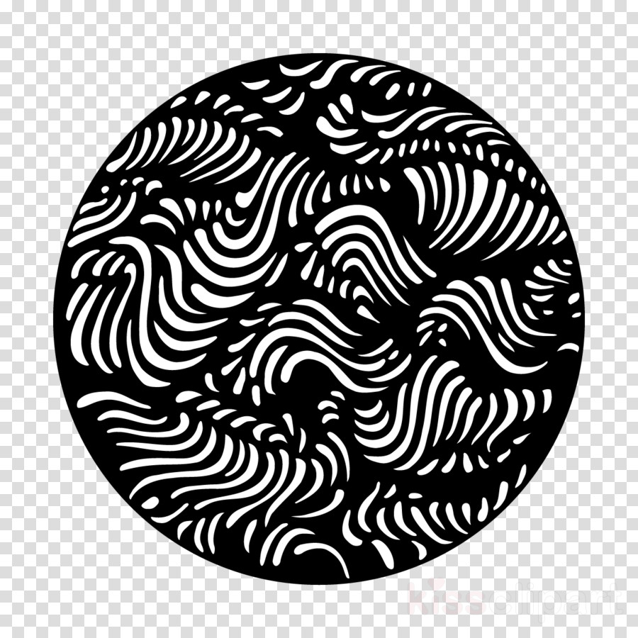 Pattern circle black