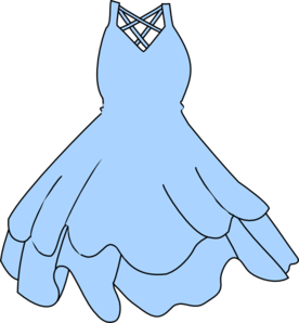 Light Blue Dress PNG, SVG Clip art for Web