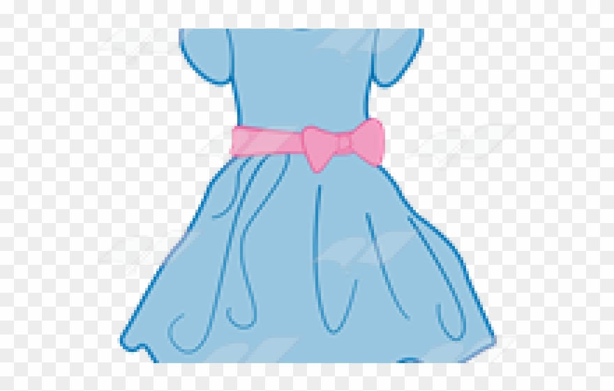 Blue Dress Clipart Blue Skirt