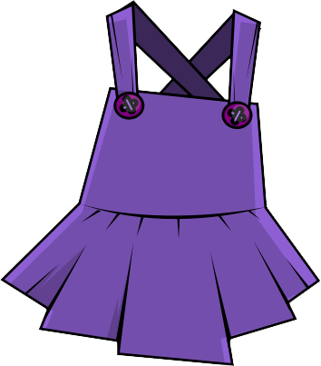 Free Purple Dress Clip Art