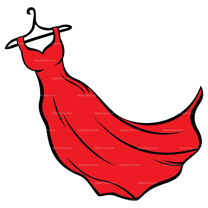 Red Dress Clipart