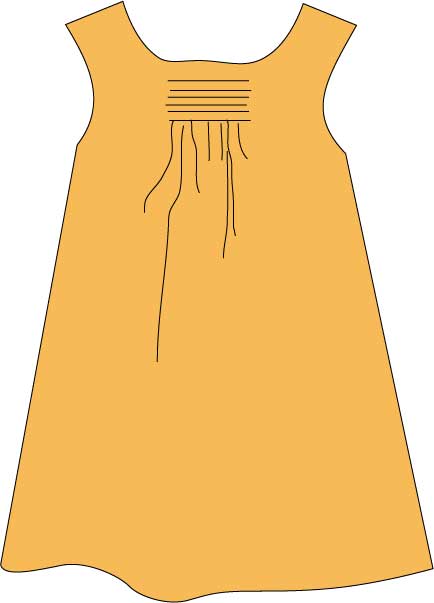 Tan Dress Cliparts