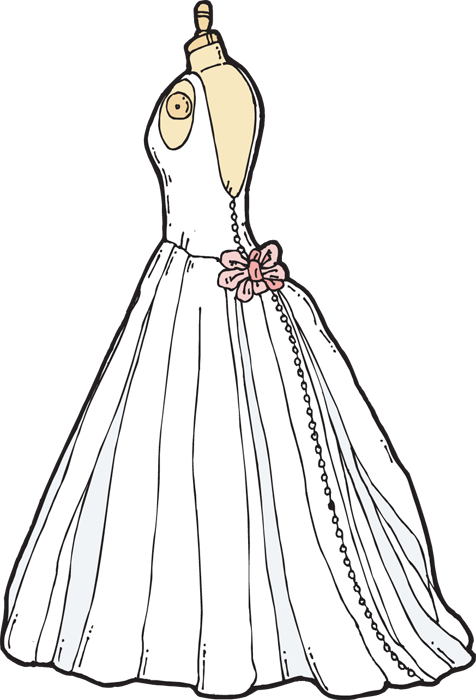 Free Wedding Dress Clipart, Download Free Clip Art, Free