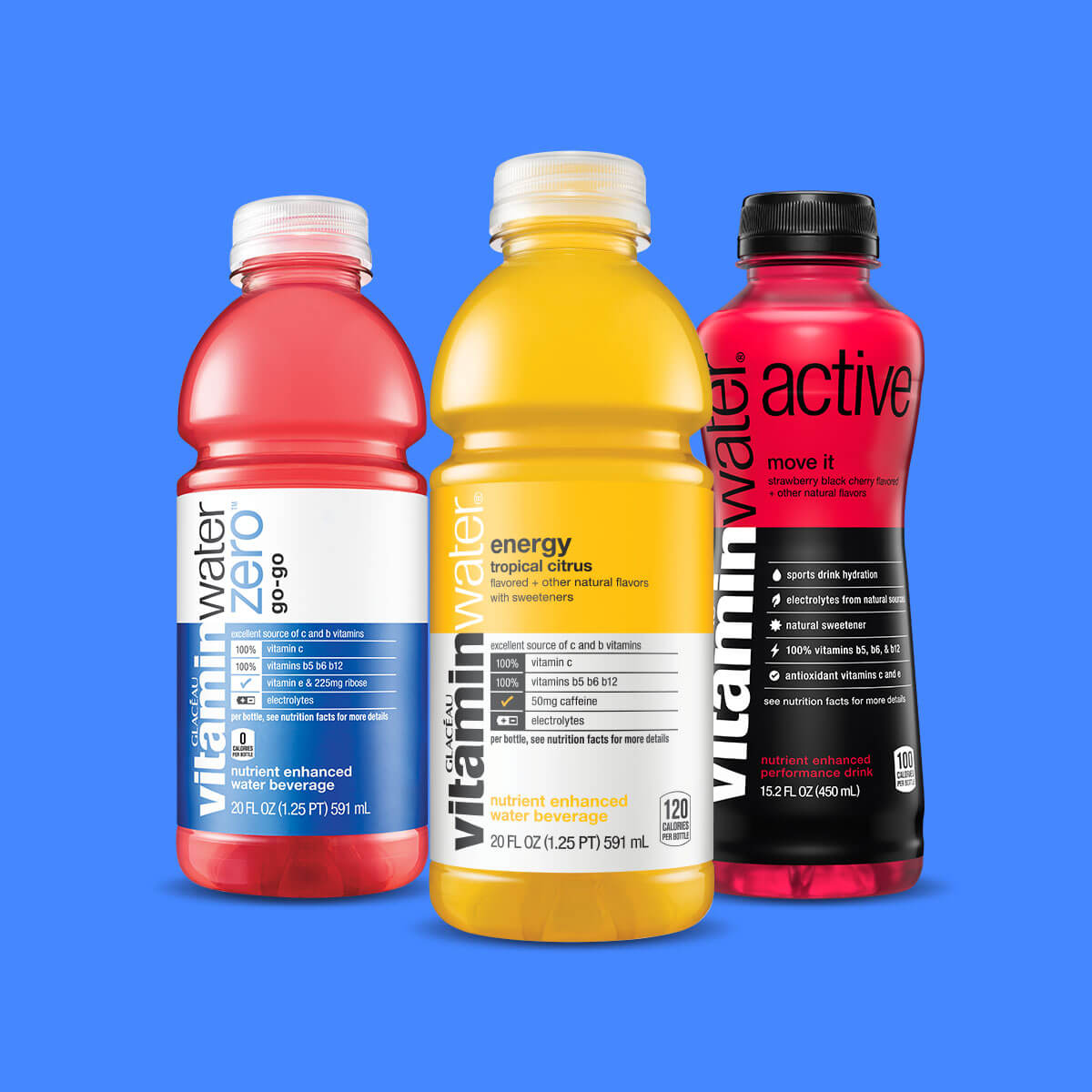 Stay hydrated with electrolyte enhanced water
