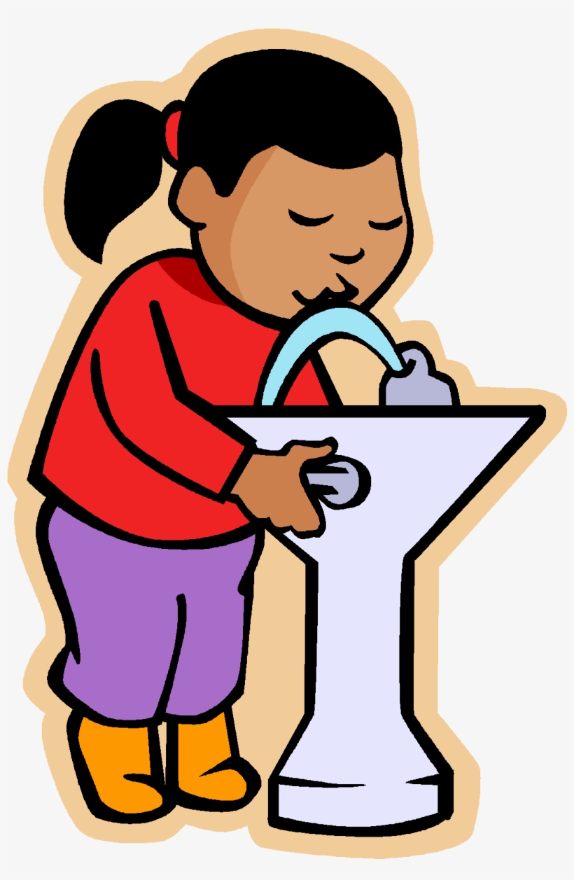 May I Go To Drink Water Clipart
