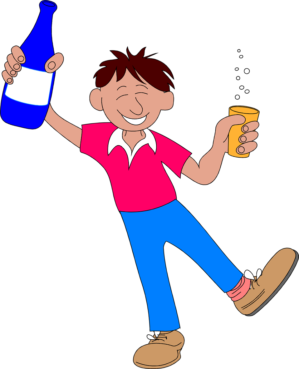drink water clipart intoxication