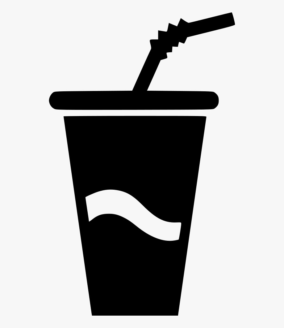 Big Paper Cup Drink Soda Water Svg Png Icon Free Download