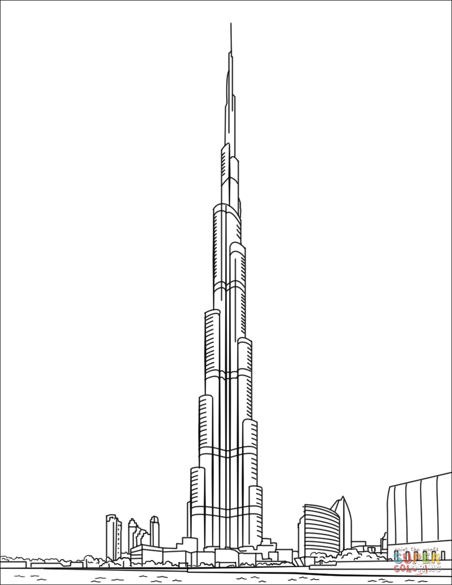 Burj khalifa dubai.