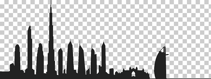 Dubai skyline building.