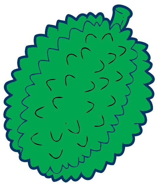 Free durian cliparts.