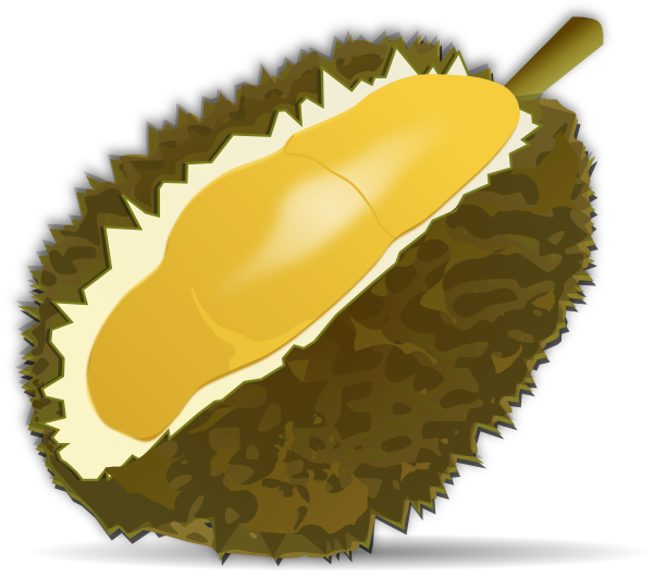 Durian clip art.