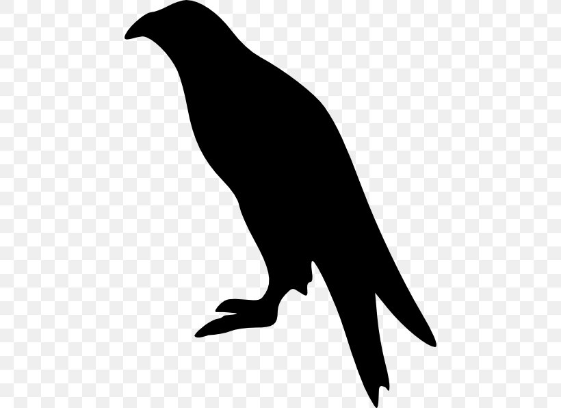 eagle clipart black and white sitting