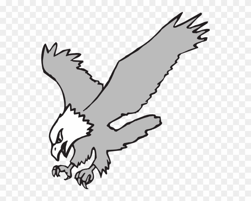 eagle clipart black and white transparent